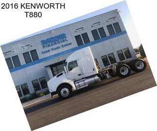 2016 KENWORTH T880