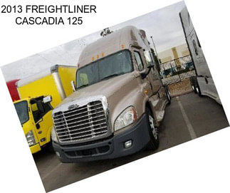 2013 FREIGHTLINER CASCADIA 125