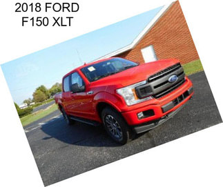 2018 FORD F150 XLT