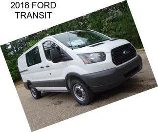 2018 FORD TRANSIT