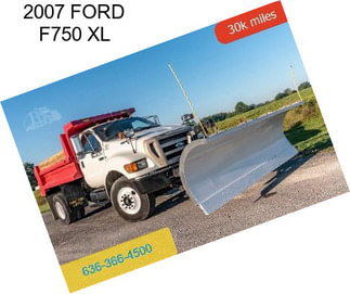 2007 FORD F750 XL