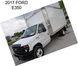 2017 FORD E350