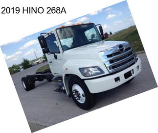 2019 HINO 268A