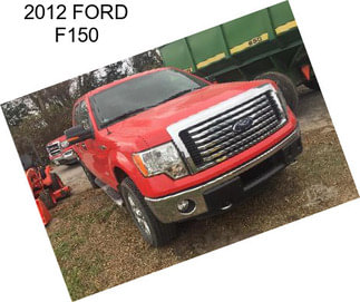 2012 FORD F150