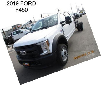 2019 FORD F450