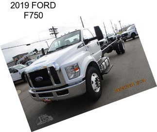 2019 FORD F750