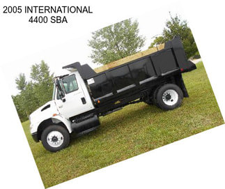 2005 INTERNATIONAL 4400 SBA