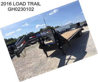 2016 LOAD TRAIL GH0230102