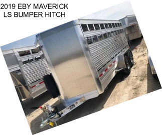 2019 EBY MAVERICK LS BUMPER HITCH