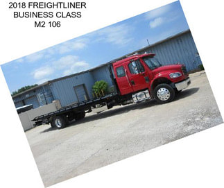 2018 FREIGHTLINER BUSINESS CLASS M2 106