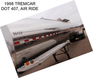 1998 TREMCAR DOT 407, AIR RIDE