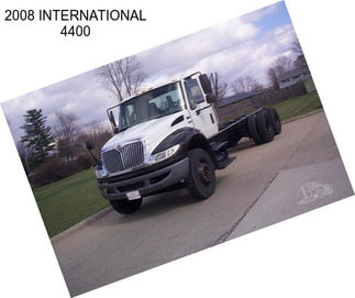 2008 INTERNATIONAL 4400