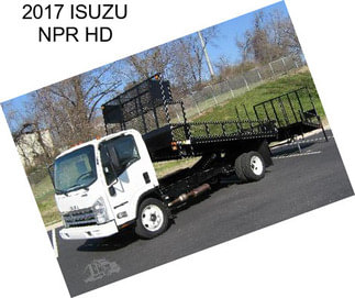 2017 ISUZU NPR HD