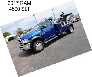 2017 RAM 4500 SLT