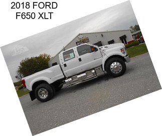 2018 FORD F650 XLT