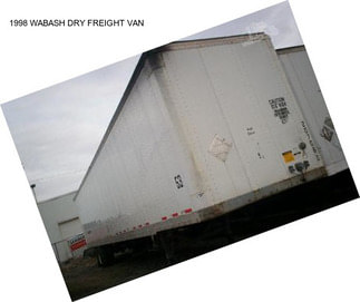 1998 WABASH DRY FREIGHT VAN