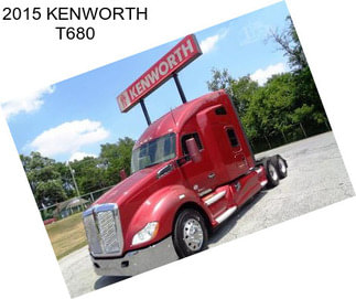 2015 KENWORTH T680