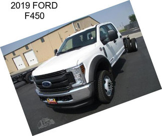 2019 FORD F450