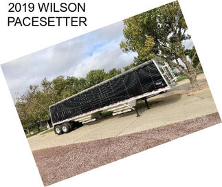 2019 WILSON PACESETTER