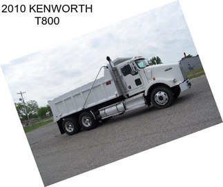 2010 KENWORTH T800