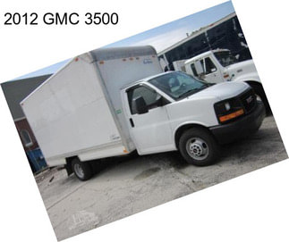 2012 GMC 3500