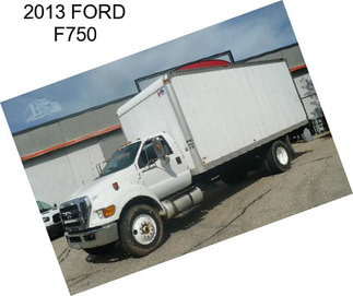 2013 FORD F750