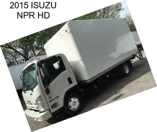 2015 ISUZU NPR HD