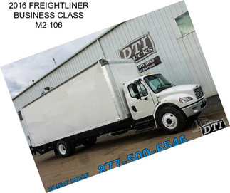 2016 FREIGHTLINER BUSINESS CLASS M2 106