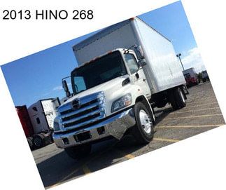 2013 HINO 268