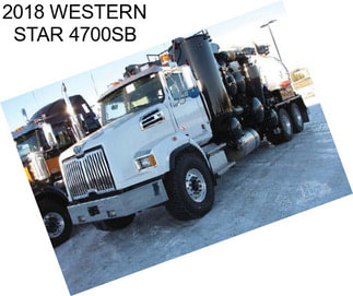 2018 WESTERN STAR 4700SB