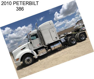 2010 PETERBILT 386