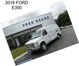 2018 FORD E350