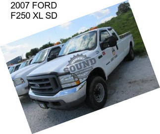 2007 FORD F250 XL SD