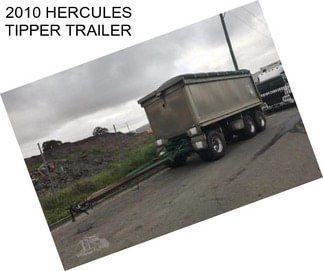 2010 HERCULES TIPPER TRAILER