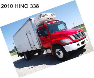 2010 HINO 338