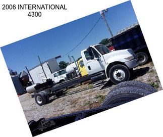 2006 INTERNATIONAL 4300