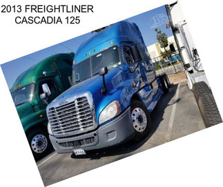 2013 FREIGHTLINER CASCADIA 125