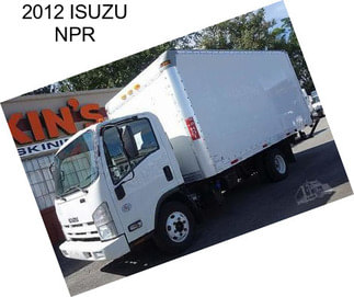 2012 ISUZU NPR