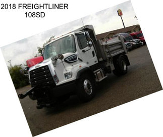 2018 FREIGHTLINER 108SD