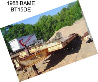 1988 BAME BT15DE