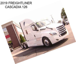 2019 FREIGHTLINER CASCADIA 126