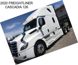 2020 FREIGHTLINER CASCADIA 126