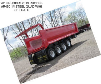 2019 RHODES 2019 RHODES AR450 1/4\