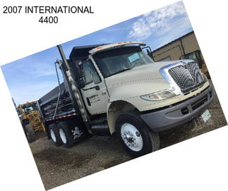 2007 INTERNATIONAL 4400