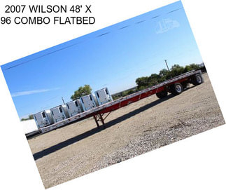 2007 WILSON 48\' X 96\