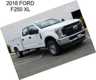 2018 FORD F250 XL