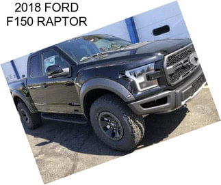 2018 FORD F150 RAPTOR