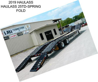 2019 HAULASS HAULASS 25TD-SPRING FOLD