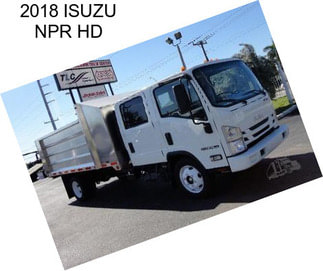 2018 ISUZU NPR HD