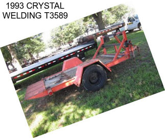 1993 CRYSTAL WELDING T3589